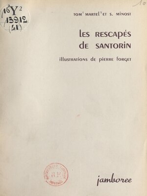 cover image of Les rescapés de Santorin